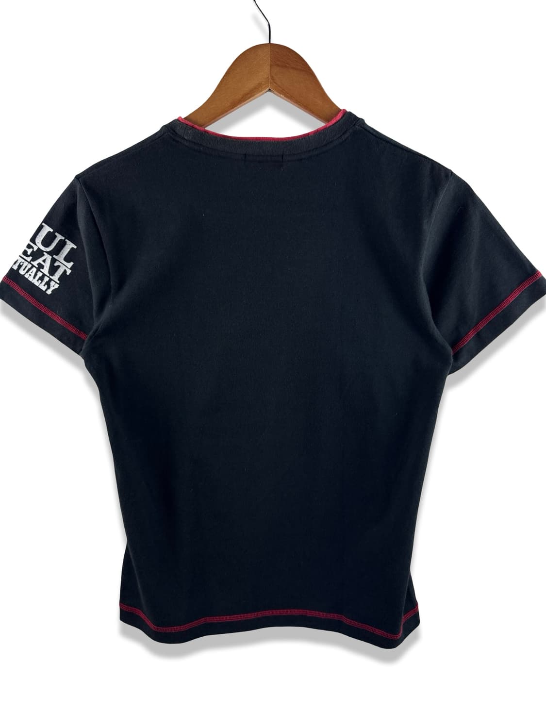 JPN Y2K 오리엔탈 용 레터링 반팔티3042 상품이미지2