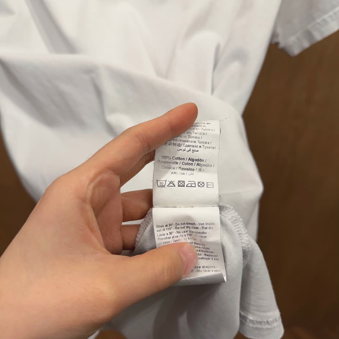 비비안 웨스트우드 코튼 반팔 티셔츠 로고 자수 라운드넥 디테일 화이트 상품이미지7