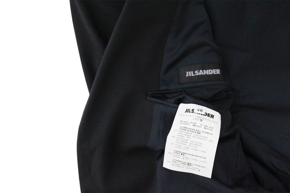 JIL SANDER Black Tailor Made Jacket 상품이미지5