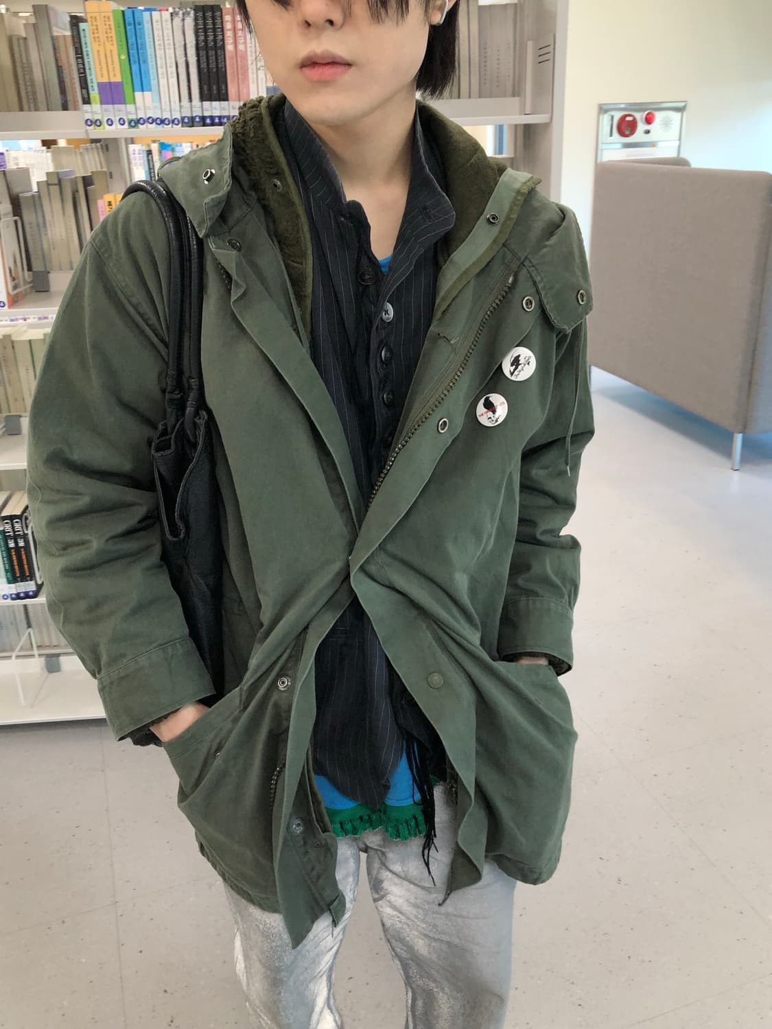 프랑스군 오리지널 밀리터리 m64 + 라이너 내피 상품이미지3