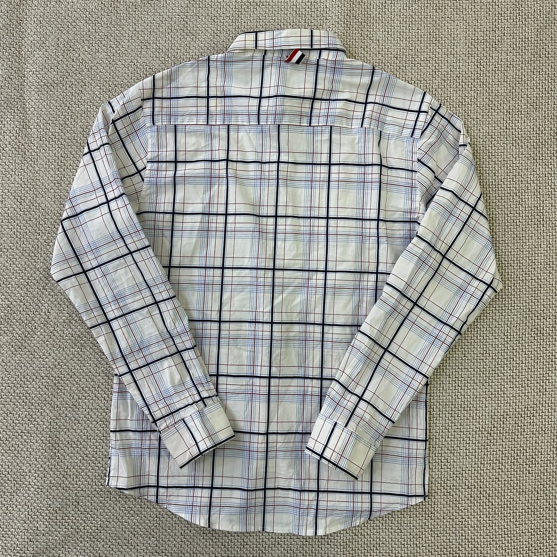 XL 체크 남성용 긴팔 셔츠 0326D 상품이미지4