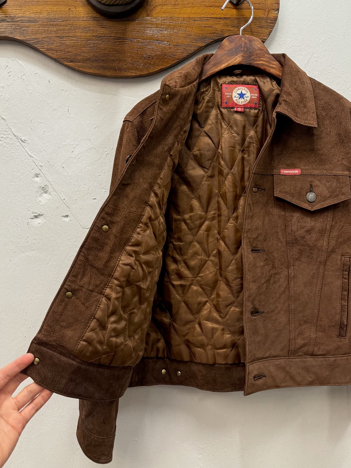 66) CONVERSE All Star Pigskin Trucker Ja 상품이미지7