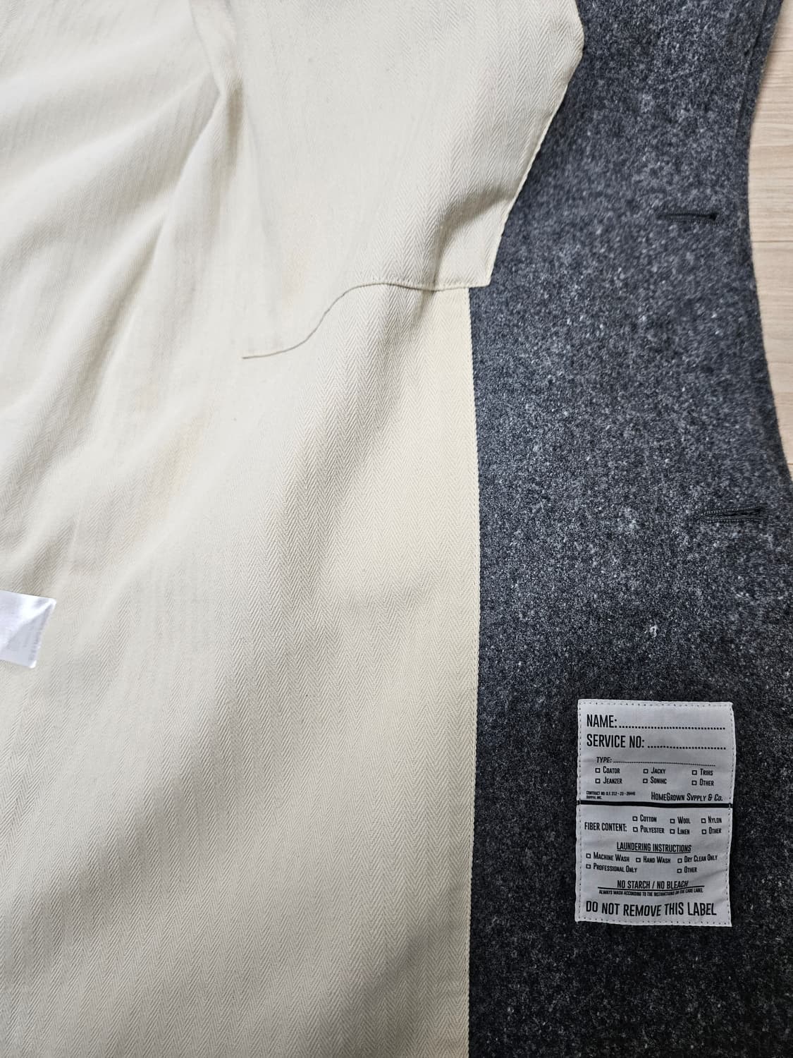 스펙테이터 홈그로운서플라이 발마칸 코트 coator 상품이미지3