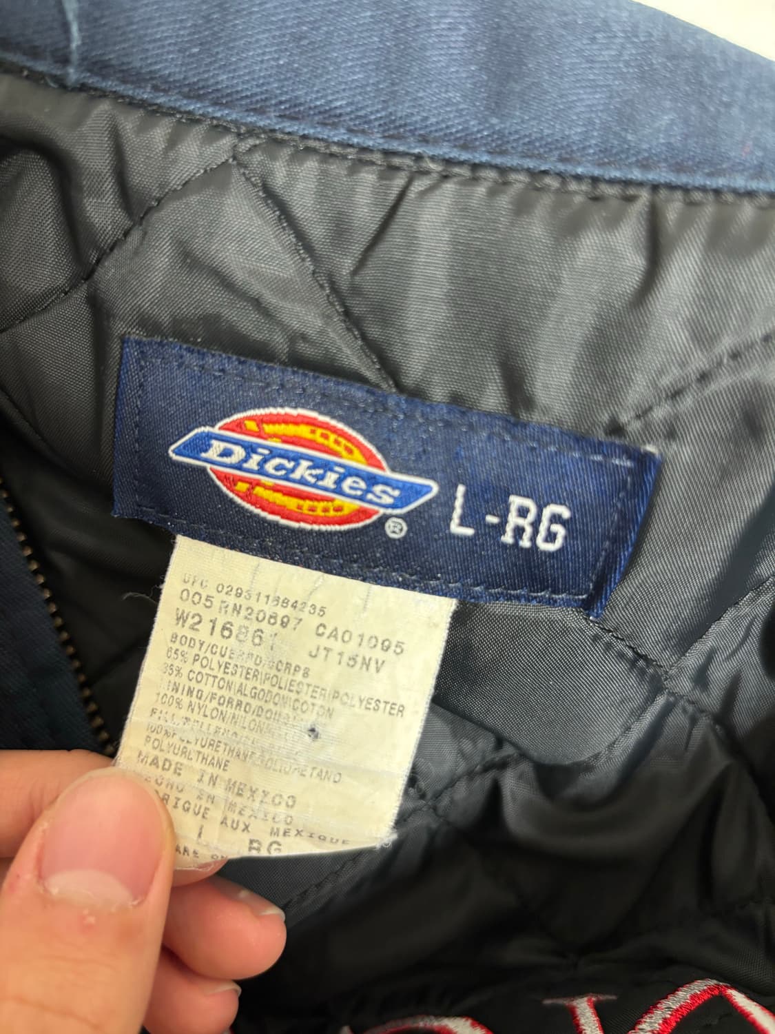 디키즈 빈티지 네이비 워크자켓 L 상품이미지5