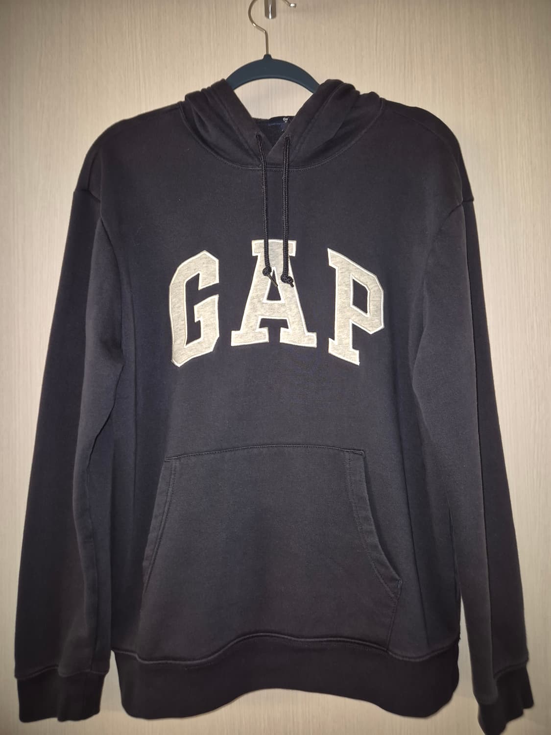 새상품 컨디션 ] GAP 네이비 그레이 후드티 L 상품이미지2