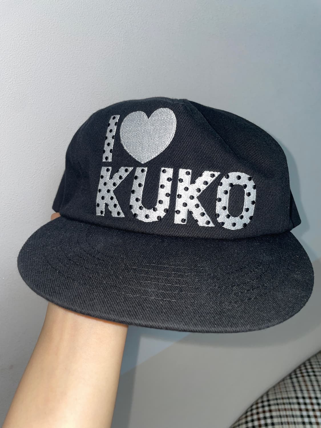 쿠코 도트 캡 모자 kuko 상품이미지1