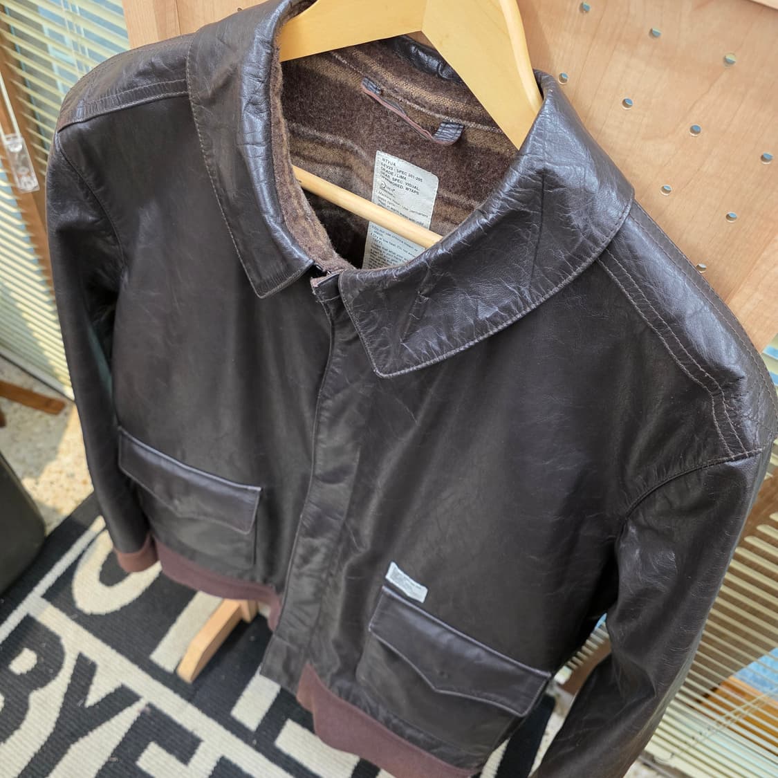 WTAPS TYPE A-2 HORSEHIDE JKT(Lima) 상품이미지2