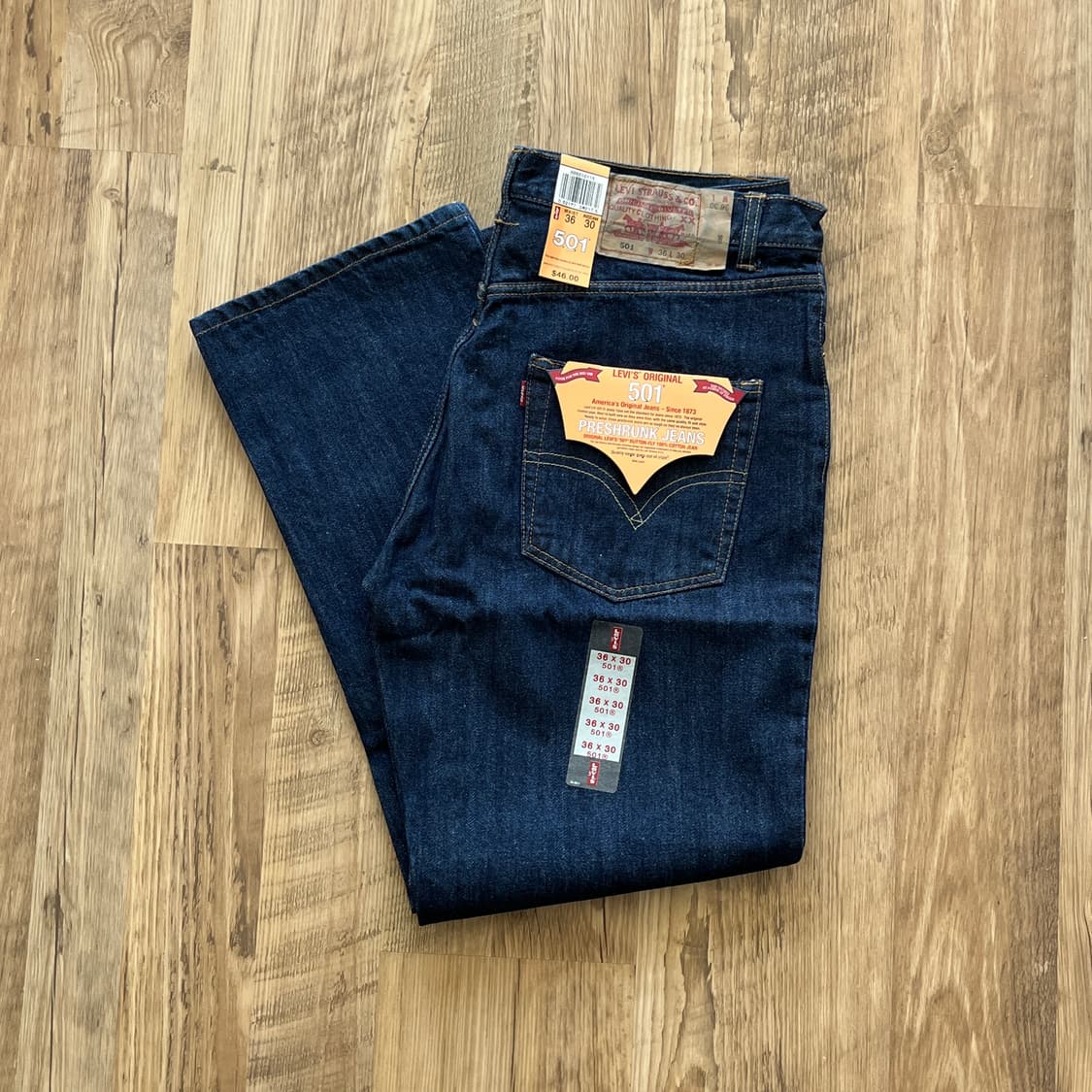00s 리바이스501 데드스탁 [36x30] 상품이미지6