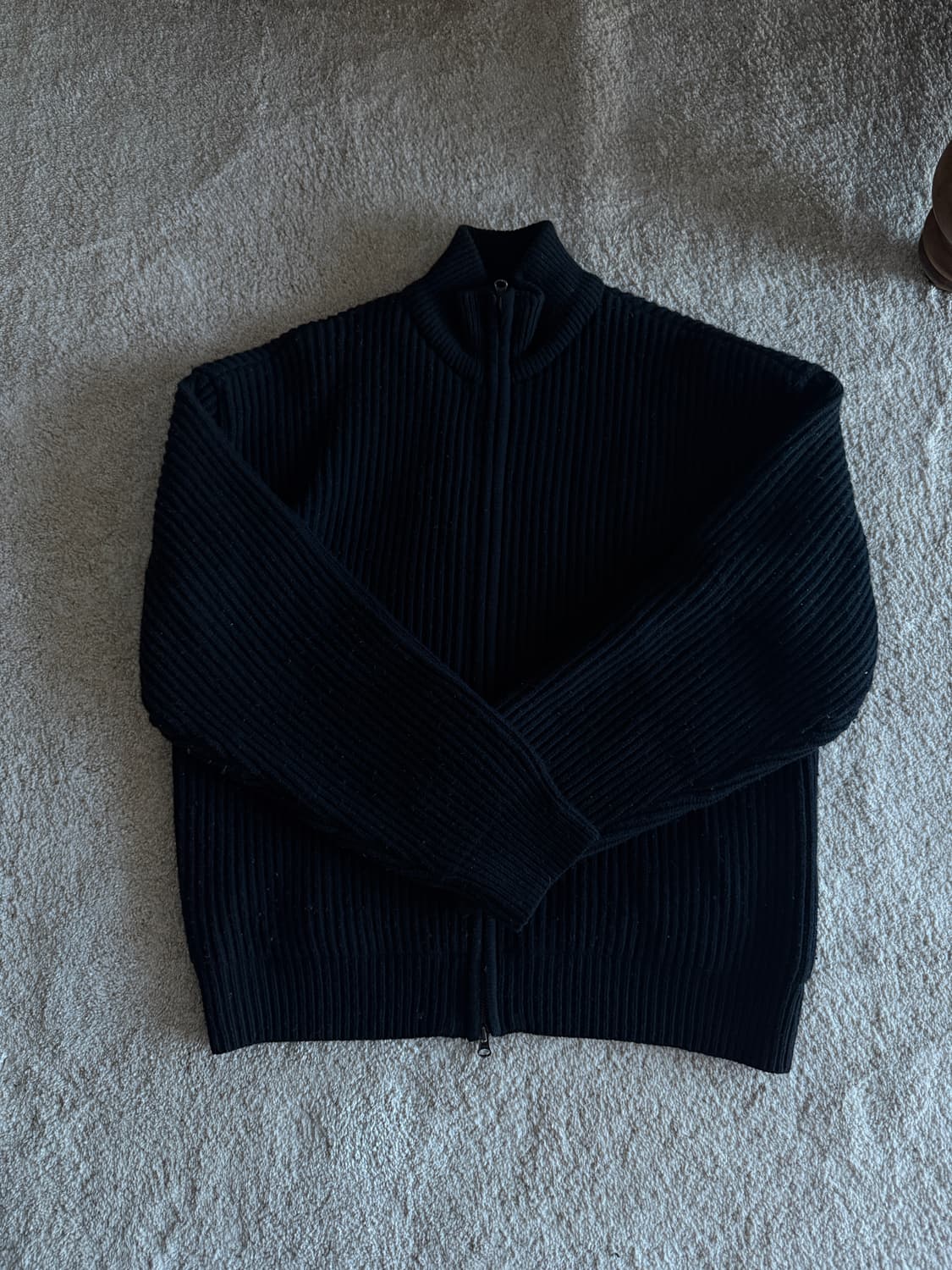 아모멘토 풀니들 집업 블루종 상품이미지1