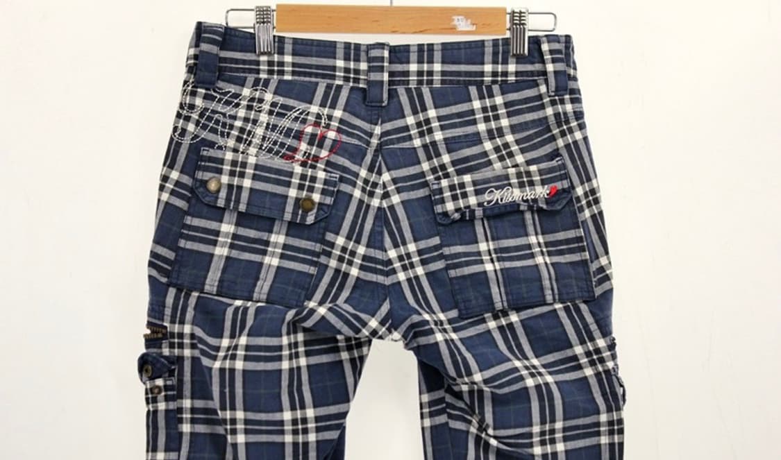 Kissmark golf 체크 포켓 팬츠 상품이미지7