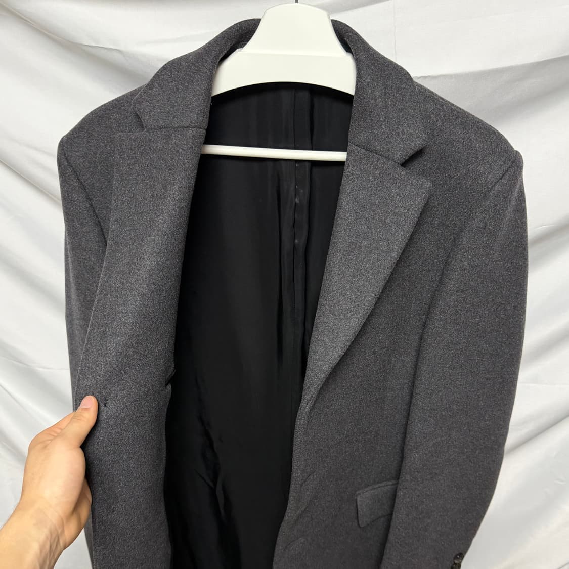 [S+급/50] 아크네 스튜디오 클래식 울 코트 그레이 상품이미지6