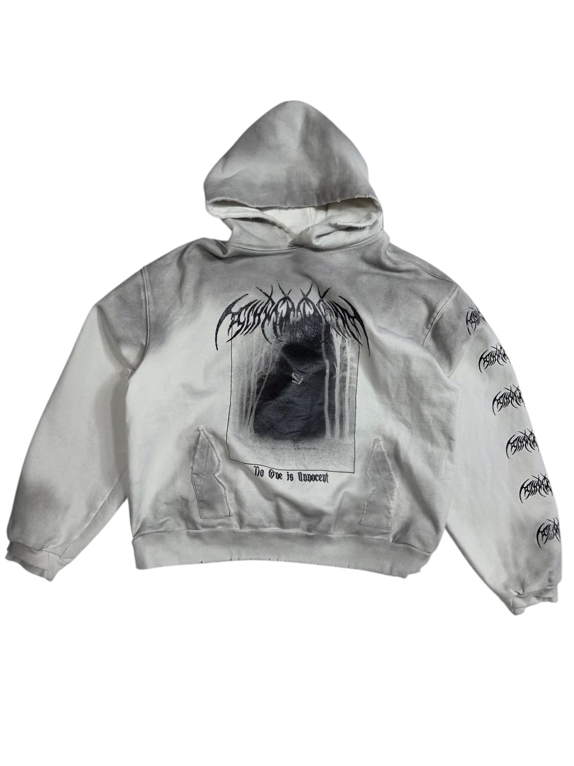 스키즘 인듀싱 워싱 후드티 M 상품이미지1