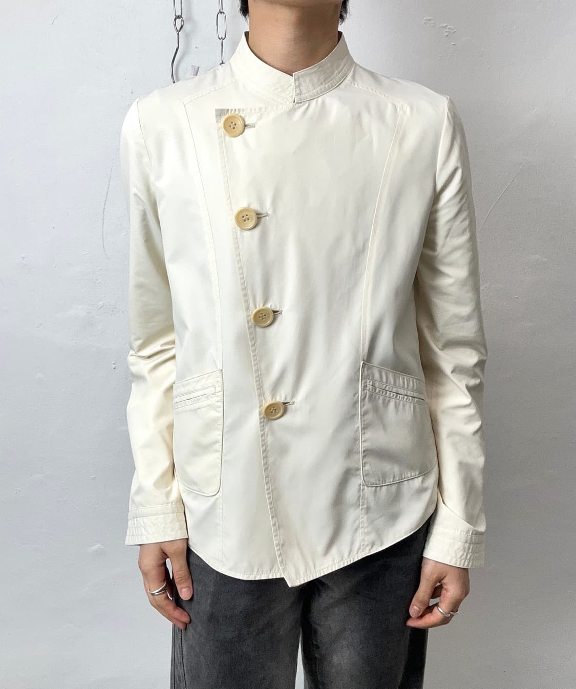 Armani Collezioni Cream Asymmetric High- 상품이미지1