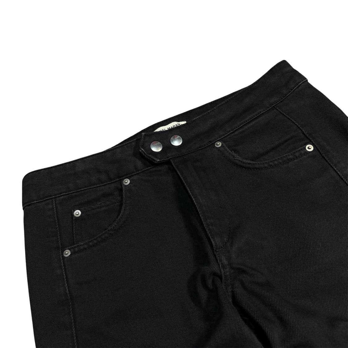 이자벨마랑 X H&M 블랙 데님 바이커진 상품이미지3