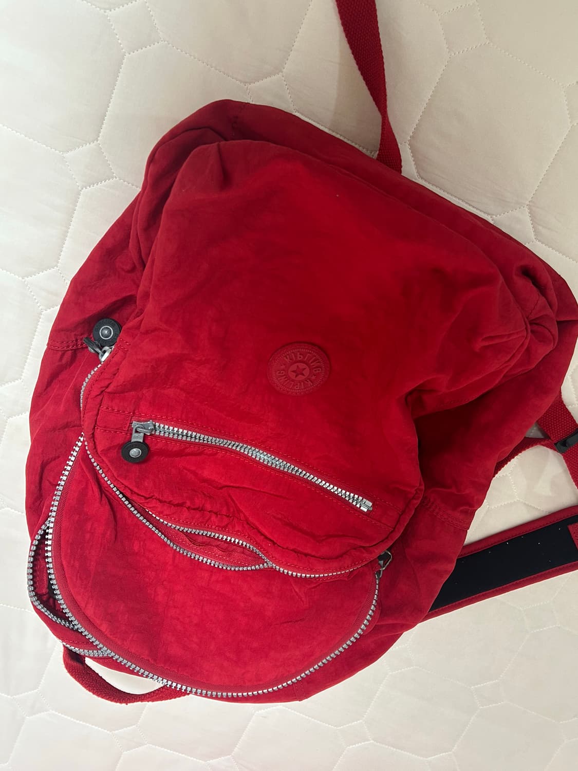 키플링 백팩 레드 상품이미지3