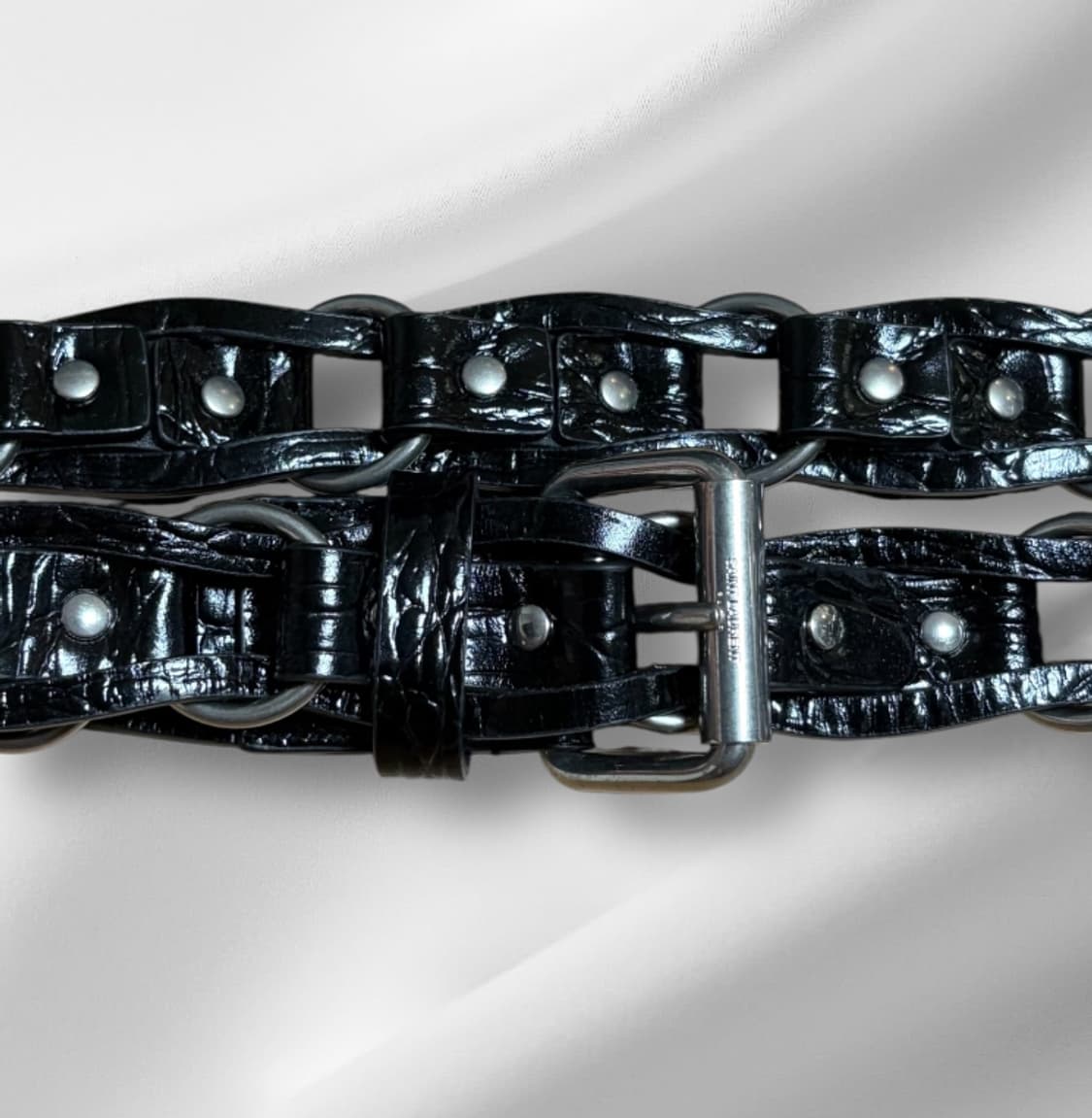 생로랑 크로커다일벨트 상품이미지1