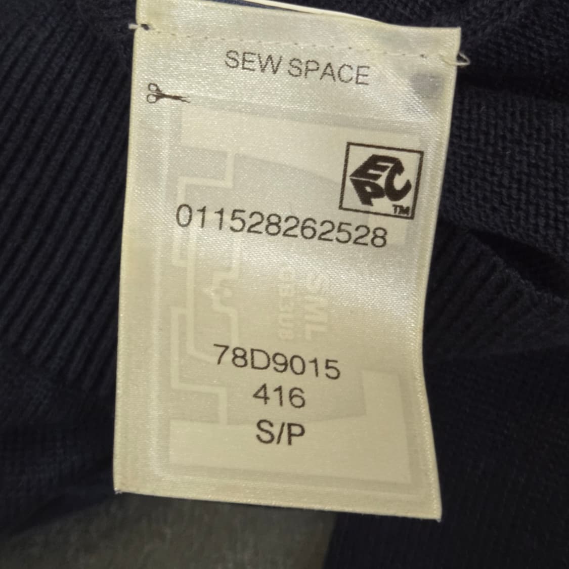 [S] 타미힐피거 하프집업 니트 (네이비) 상품이미지5