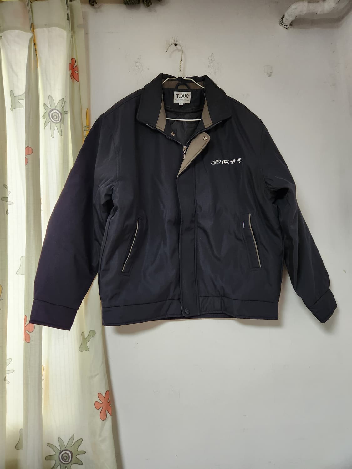 T.BUC 남성 작업복 점퍼 유니폼 네이비 XL 상품이미지1