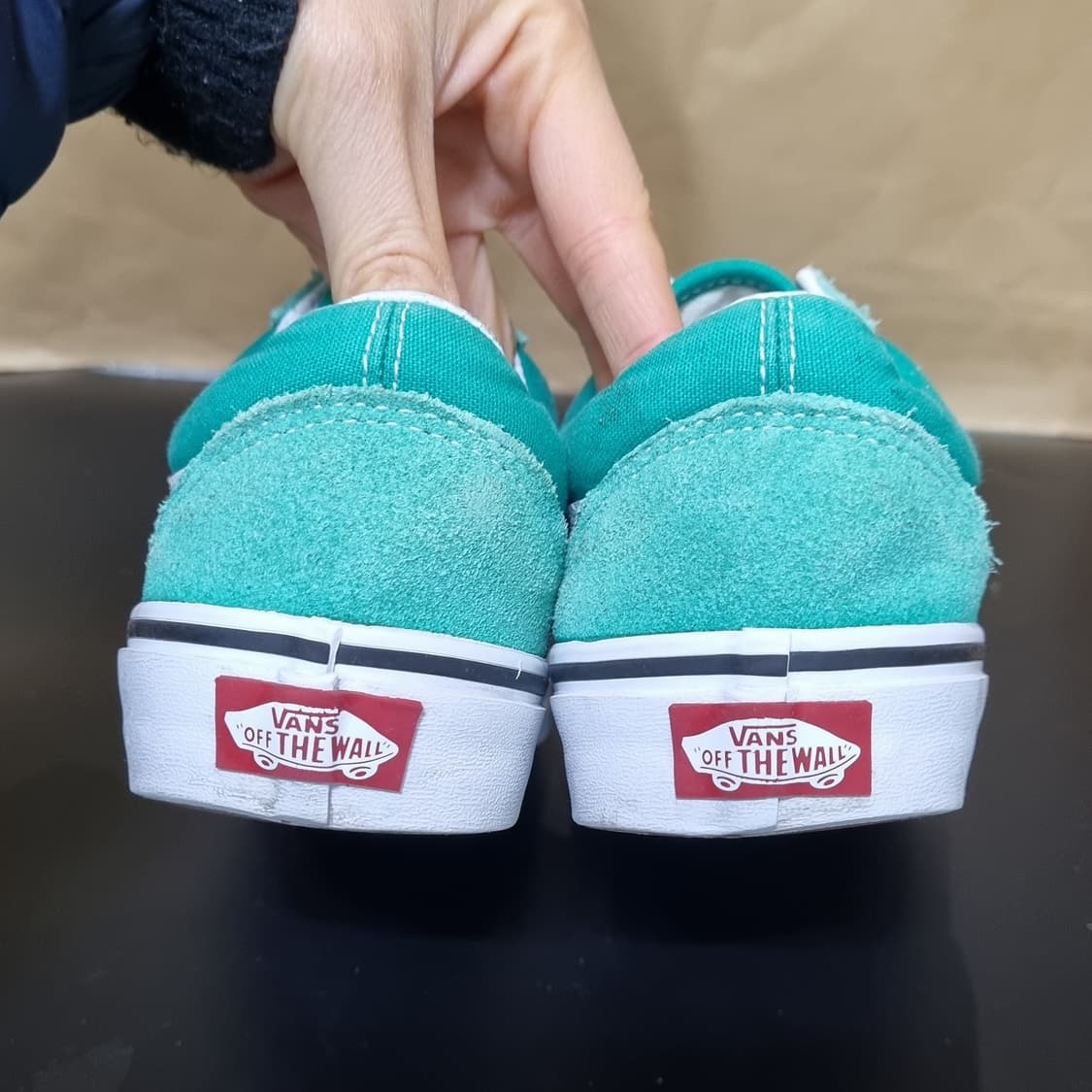 반스 올드스쿨 그린 여성스니커즈240  상품이미지4