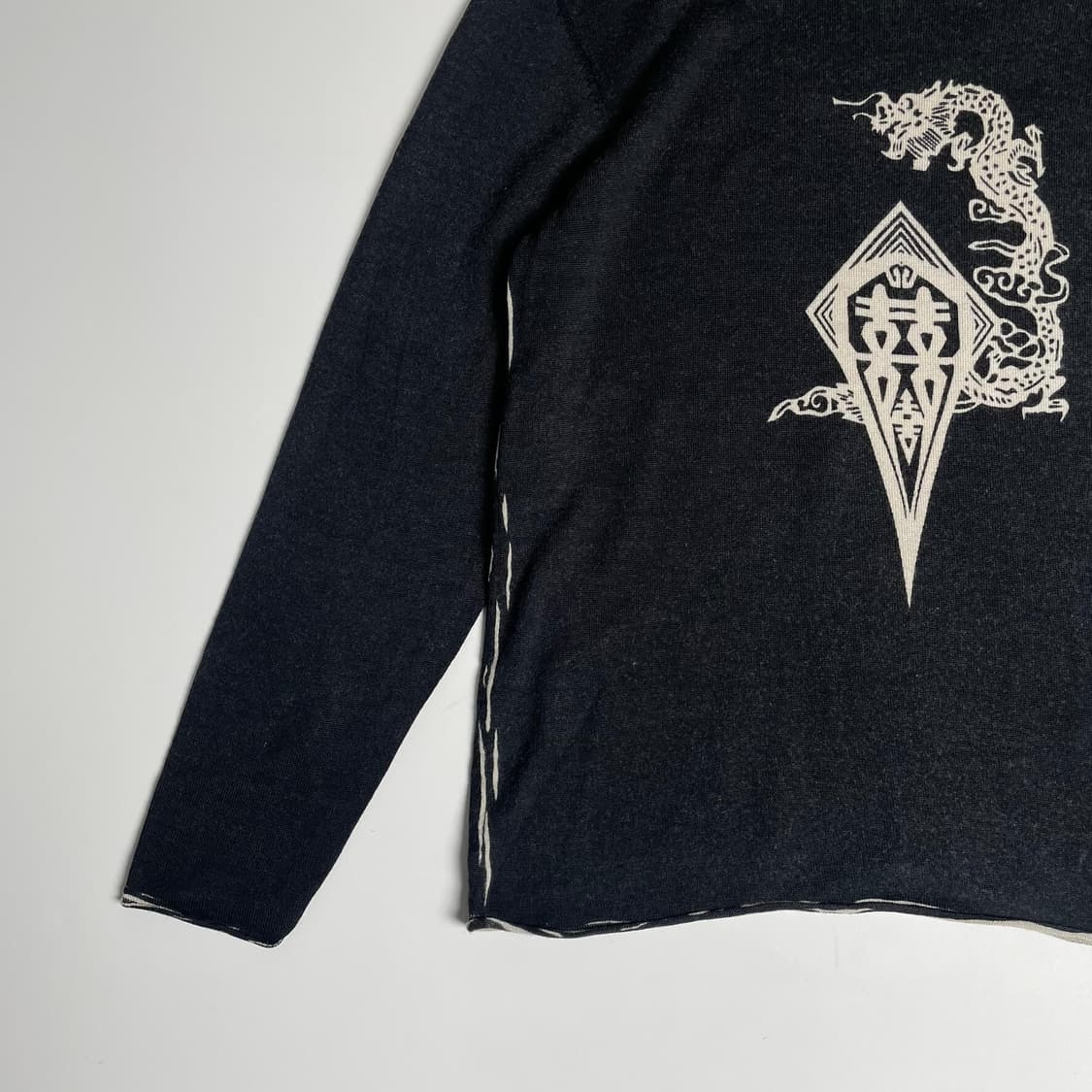 Shanghai tang 드래곤 울 100 니트 상품이미지3