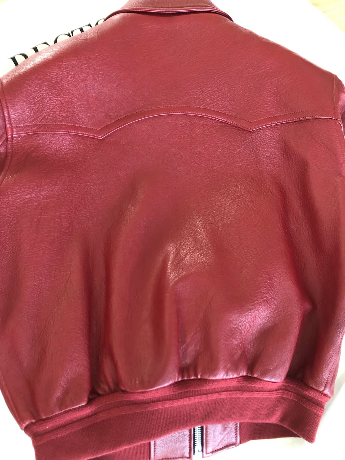 렉토 시그니쳐 21벤 빈티지 레더 레드M 상품이미지3