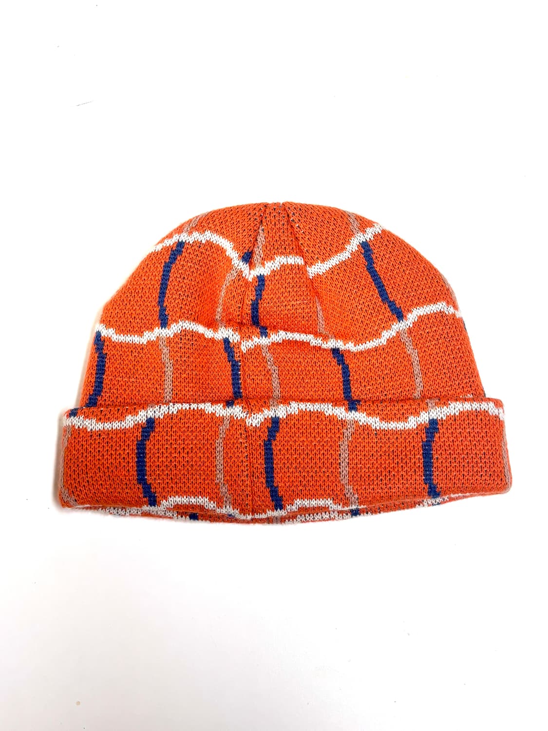 Dime  Wave Checkered 비니 오렌지색상 상품이미지3