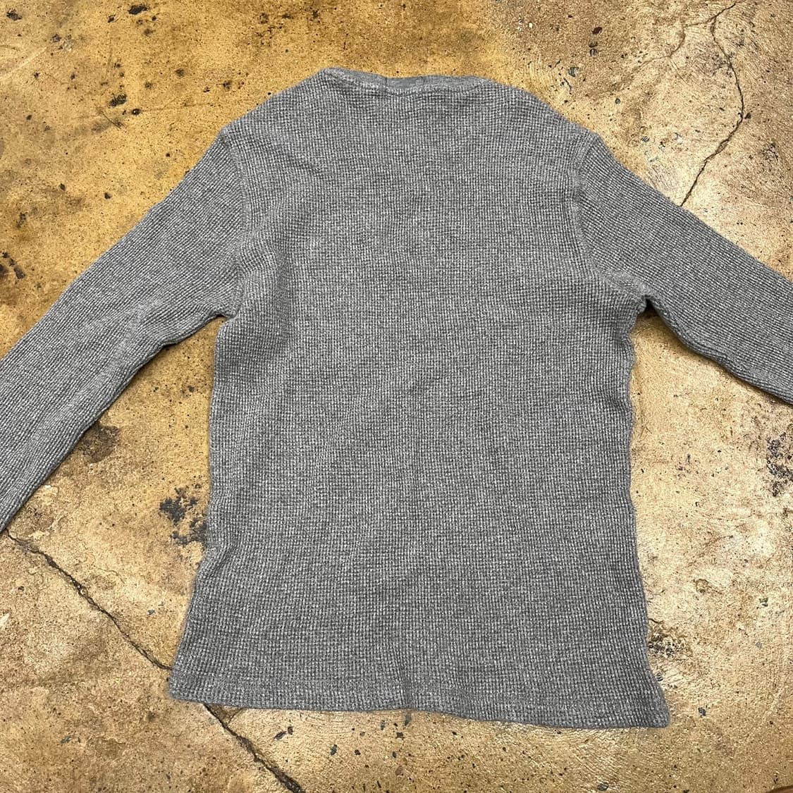 [정품/L] 폴로 랄프로렌 와플 긴팔티셔츠 그레이 b15 상품이미지4