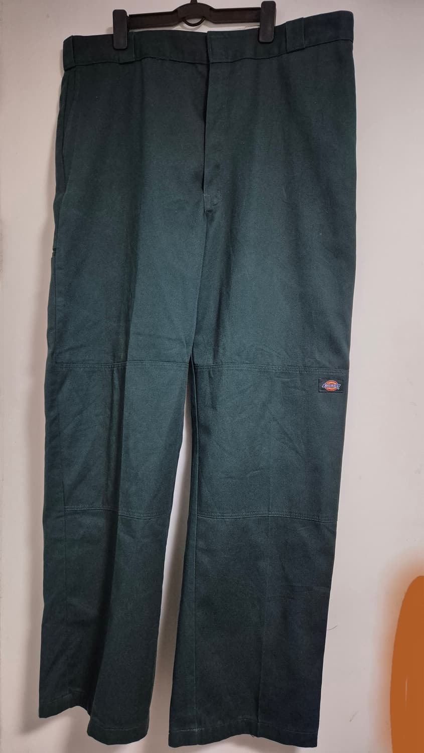 Dickies 더블니 팬츠 딥그린 허벅지40 상품이미지1