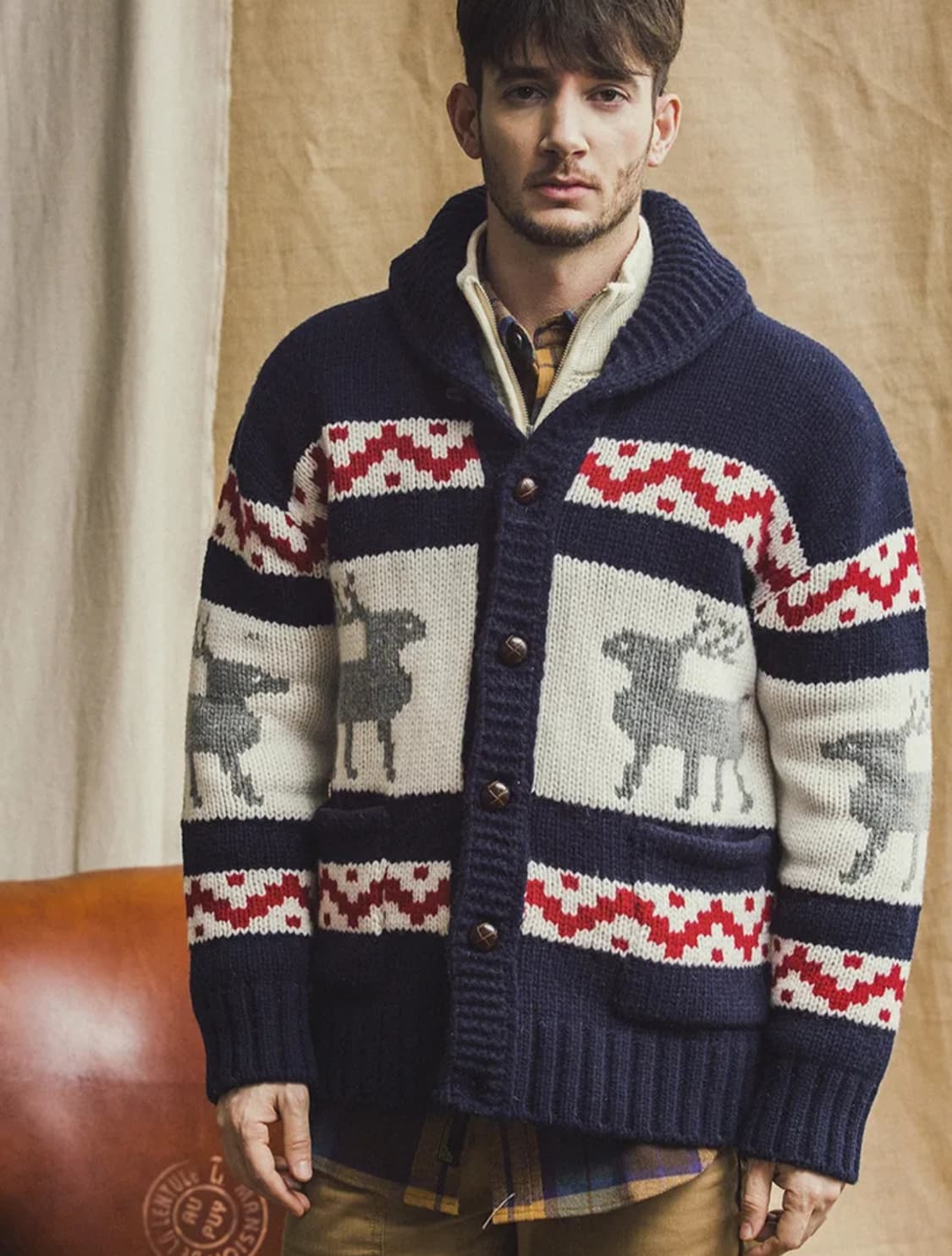 프리즘웍스 코위찬 니티드 가디건 상품이미지6