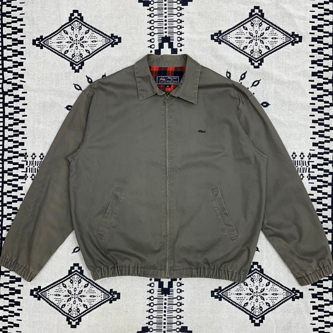 [L] Zed USA 로고 워크 자켓 상품이미지1