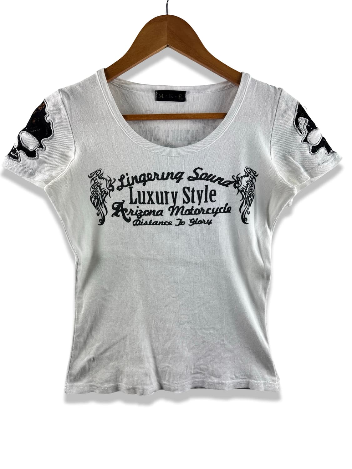 JPN 펑크 트라이벌 크로스 스컬 딱붙티2823 상품이미지2