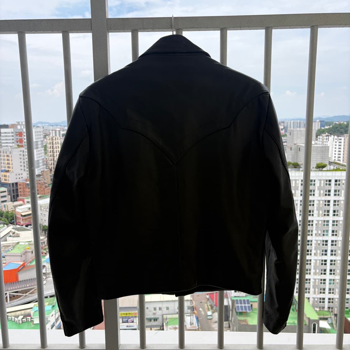 80s Bermans 웨스턴 레더자켓 상품이미지2