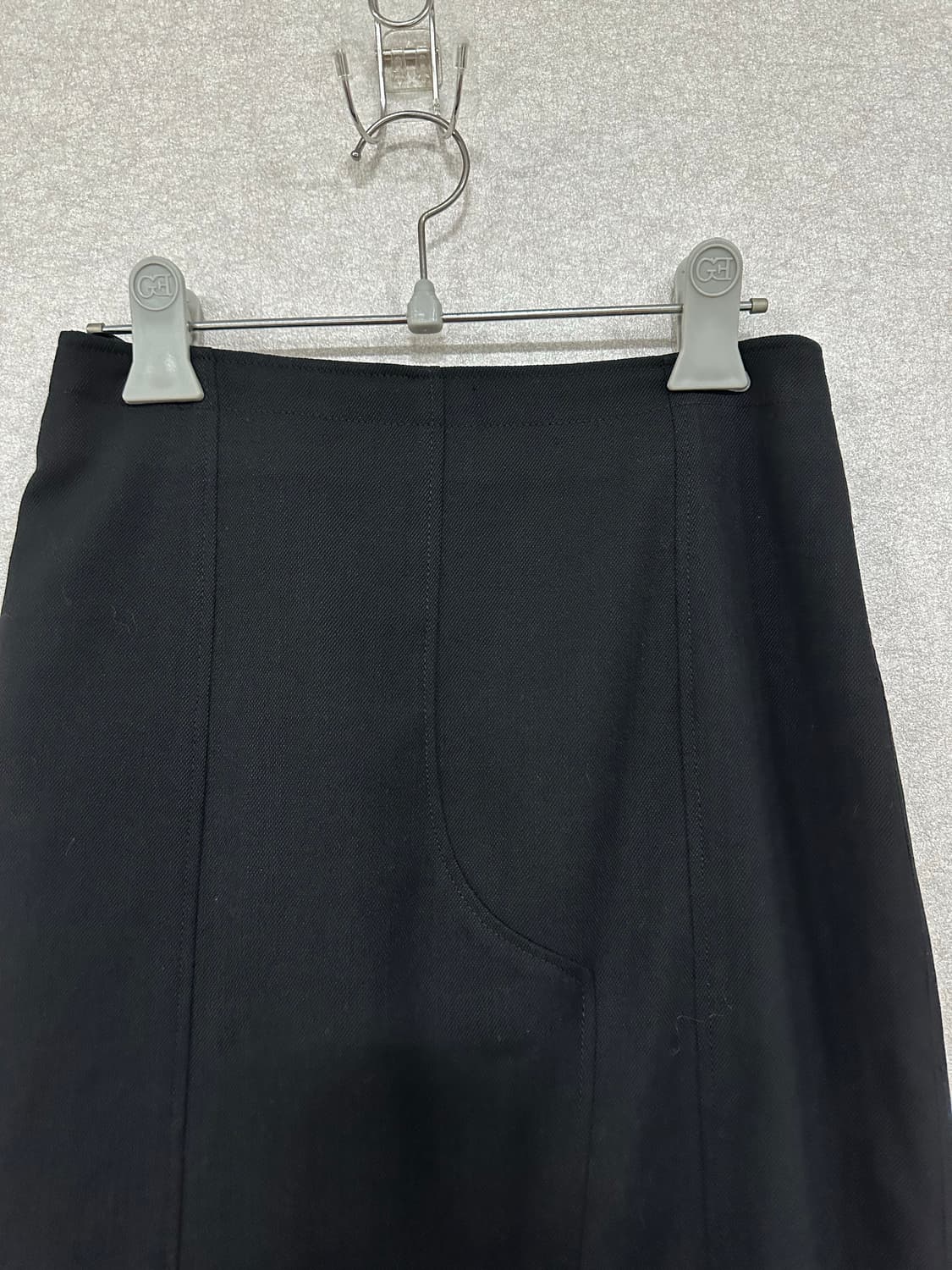 알렉산더맥퀸 트임 언발 롱스커트 상품이미지3