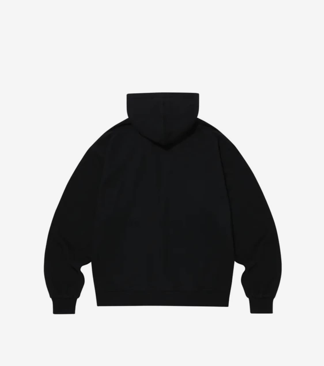 우알롱 후드집업 블랙 s / 투웨이 상품이미지2