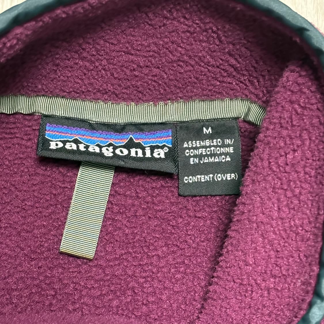 90s 파타고니아 신칠라 퍼플 상품이미지2