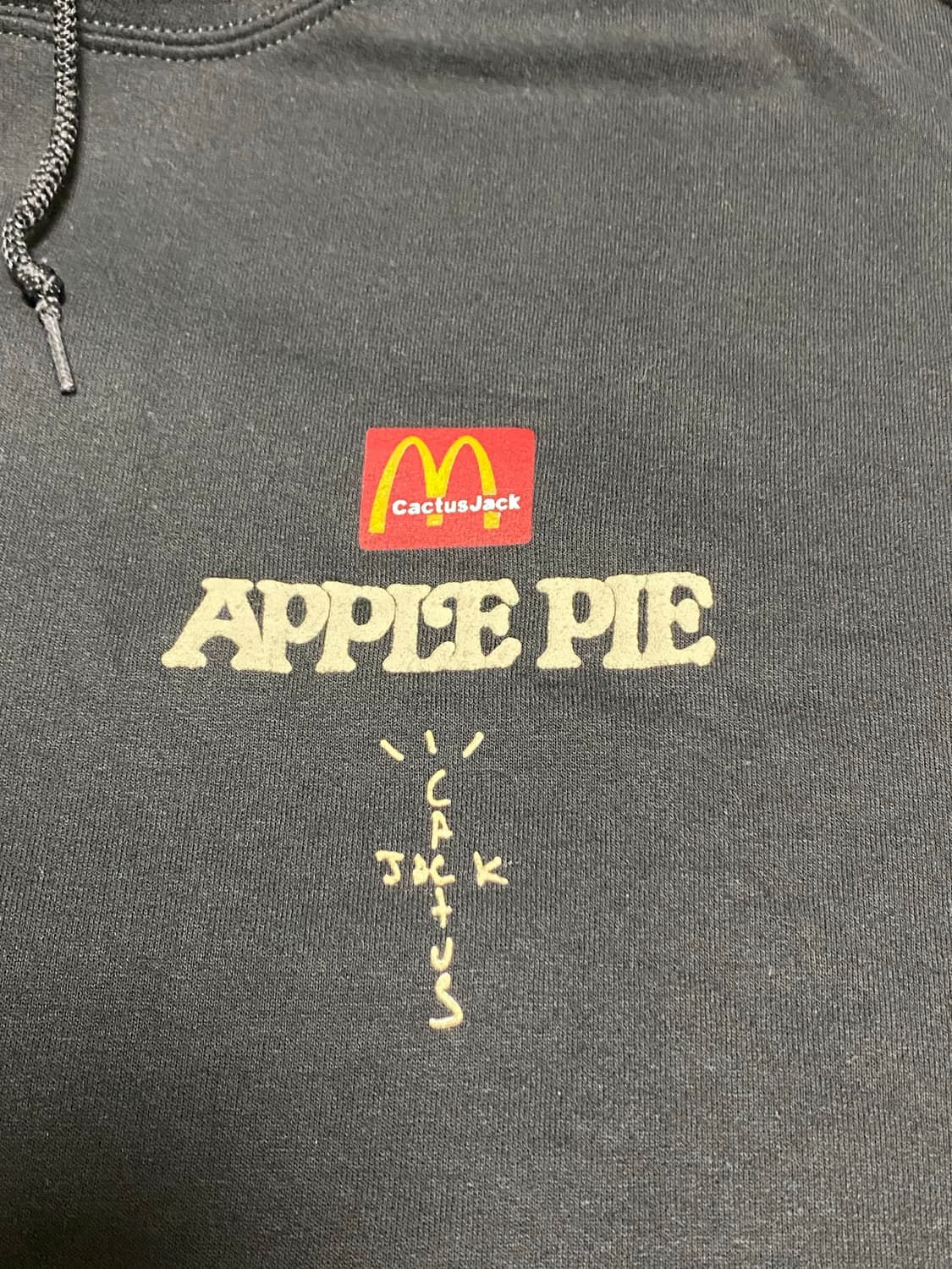 [정품XL] 트레비스 스캇 x 맥도날드 애플파이 후드티 상품이미지3