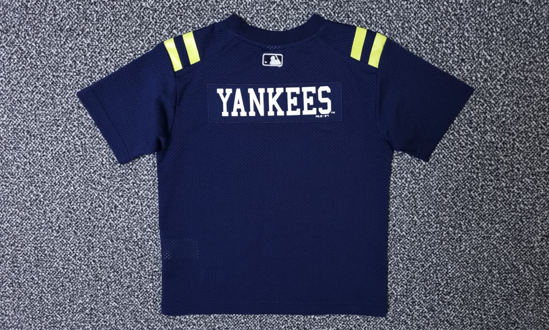 [무료배송][110]MLB 키즈 뉴욕양키스 매쉬 반팔티 상품이미지2