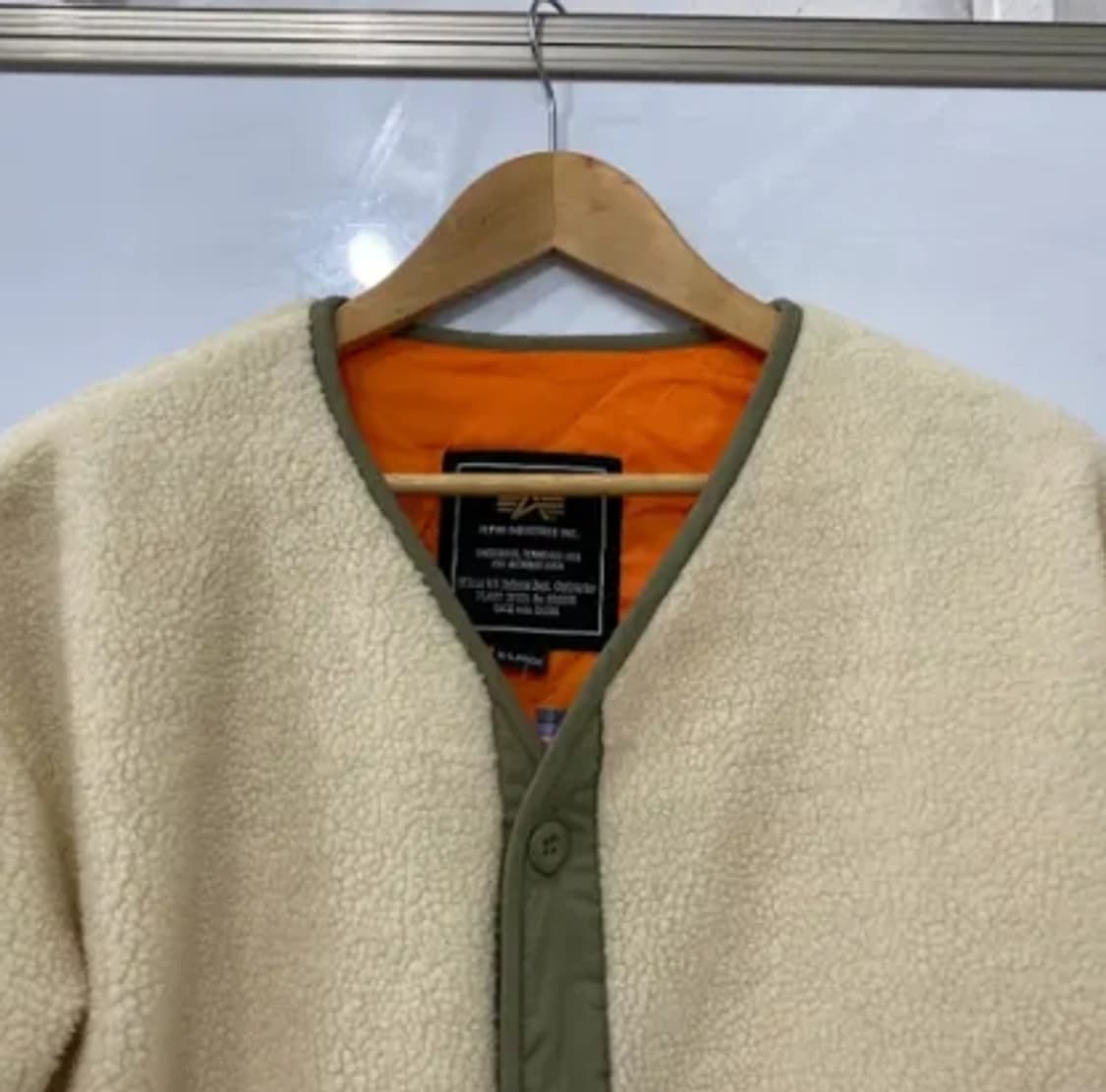 7331. 알파인더스트리 로고 후리스 (XL) 상품이미지3