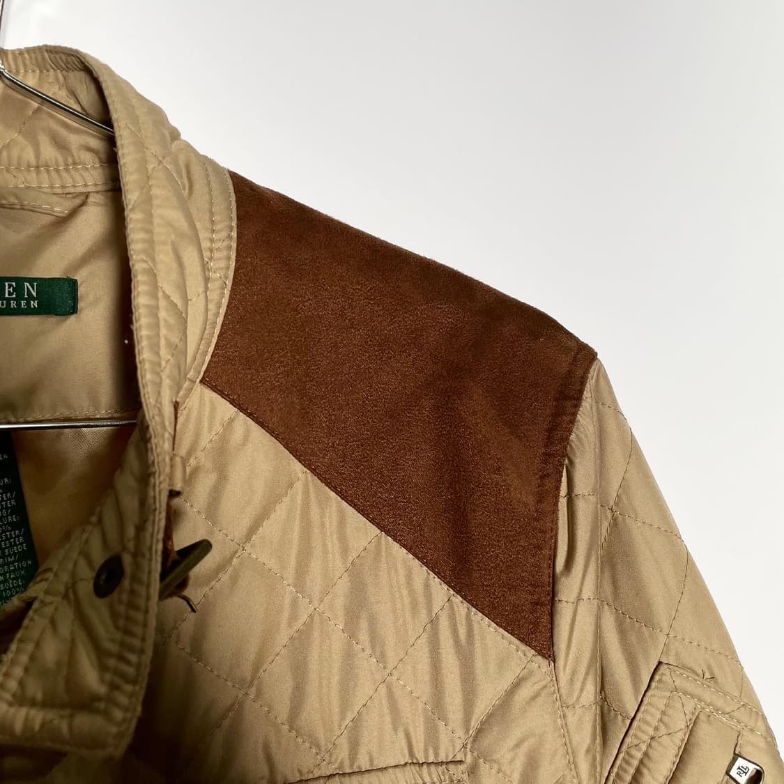 랄프로렌 사이드 와펜 퀼팅 자켓 상품이미지4