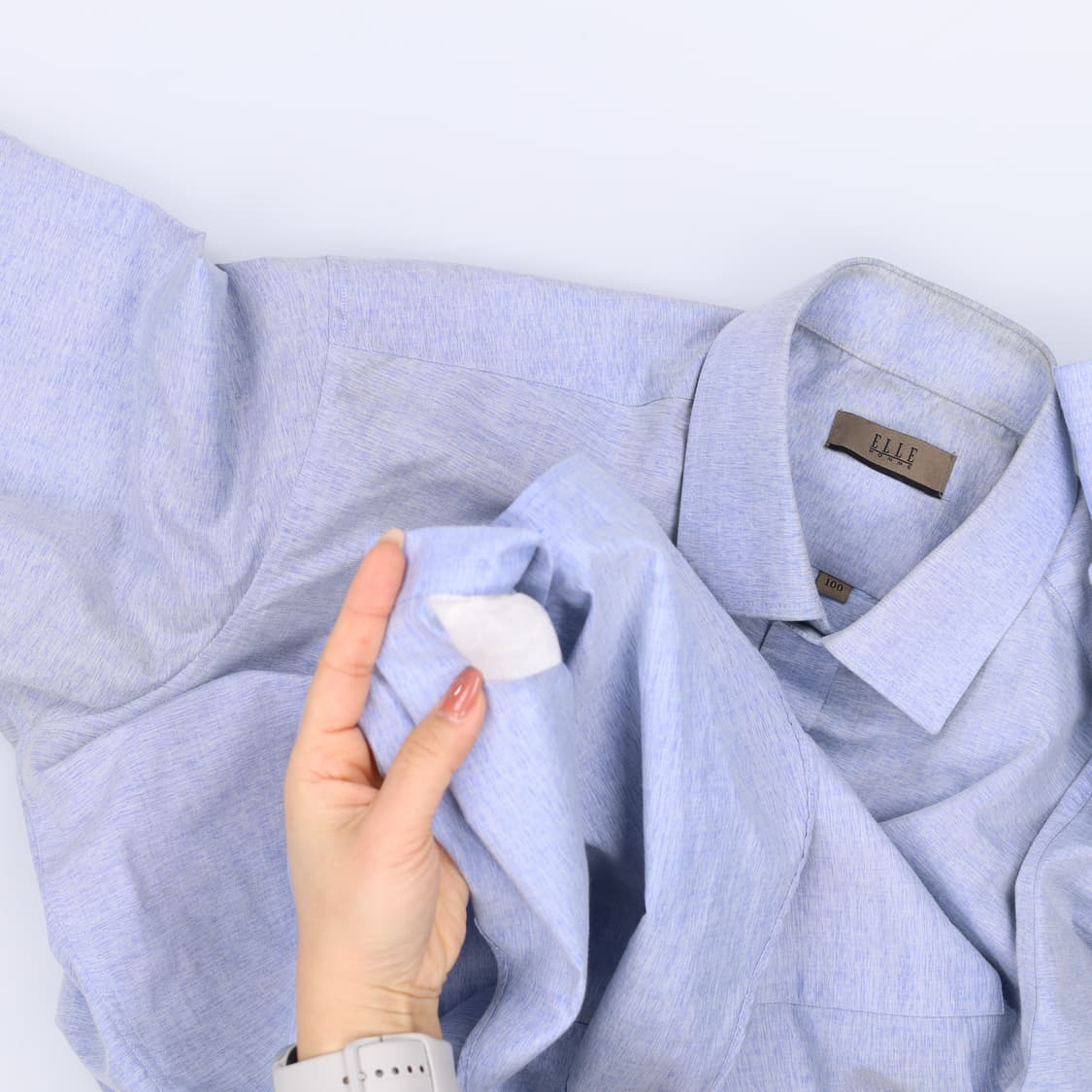 [100] 엘르 옴므 남성 긴팔 셔츠 남방 0105J 상품이미지4