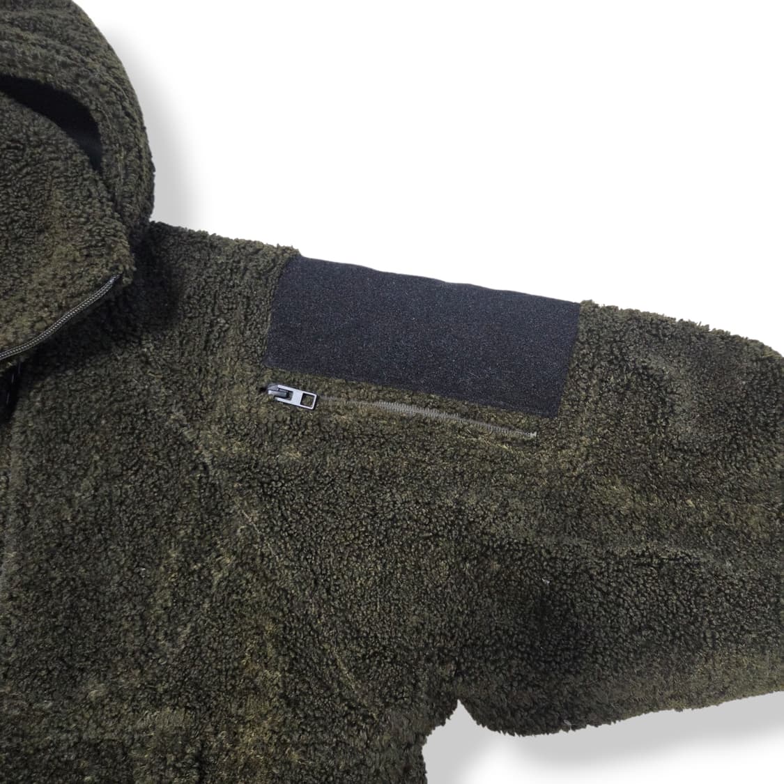 ZARA 자라 헤비 아노락 플리스 아우터 상품이미지4