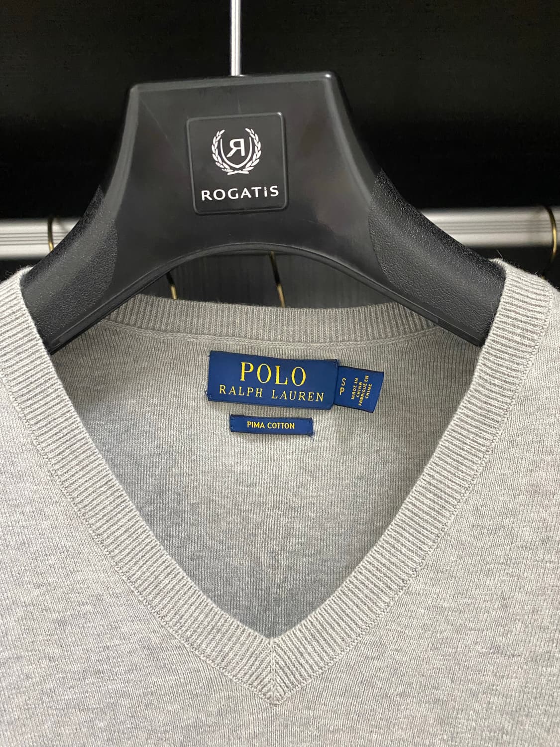 폴로 랄프로렌 피마코튼 그레이 베스트(S / 95) 상품이미지2