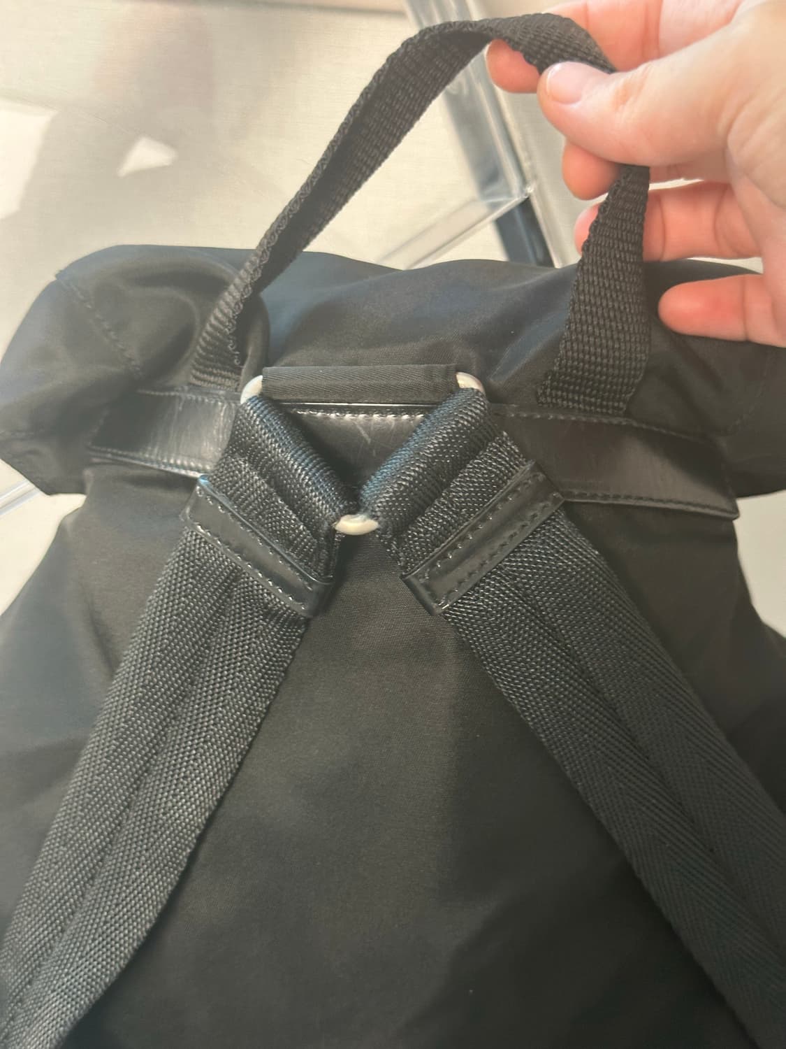 프라다 원포켓 포코노 나일론 백팩 미디엄 상품이미지3