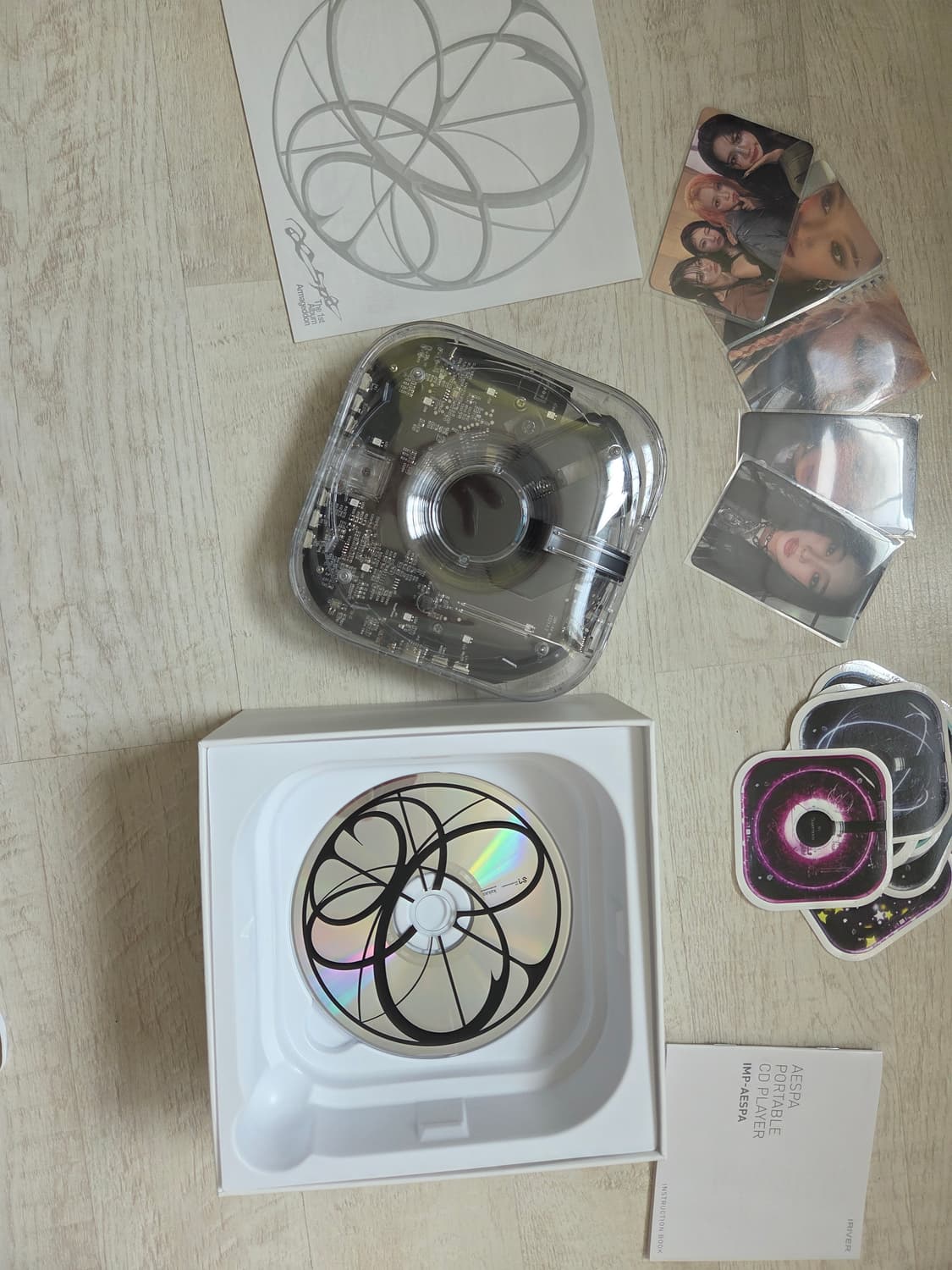 *급처* 에스파 cdp + (콘서트 북 + 포카 덤) 상품이미지2