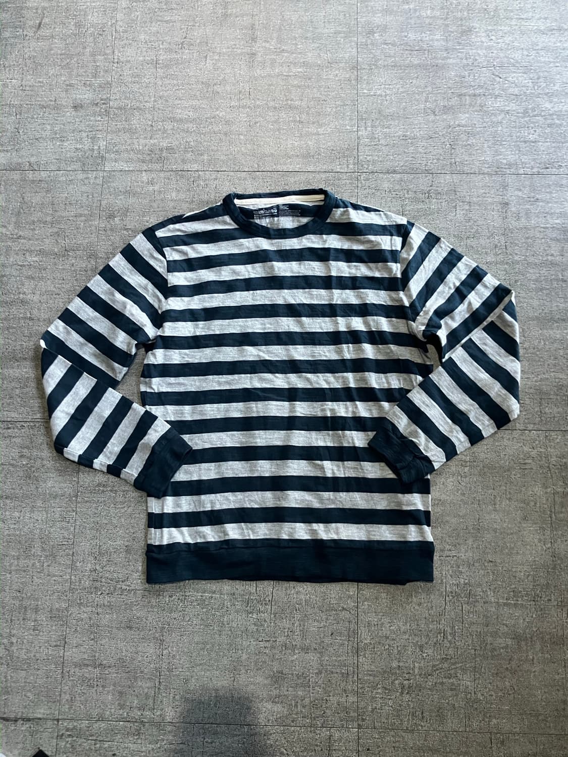 일본빈티지 올드스쿨아메카지 혁오풍 스트라이프티셔츠 상품이미지1