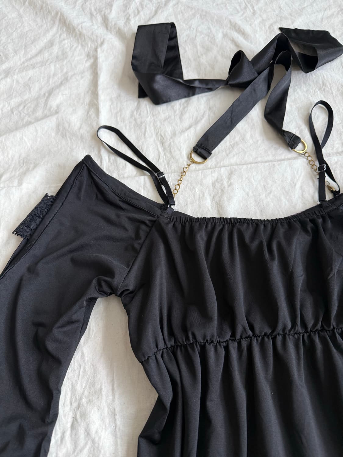 오프숄더 오리엔탈 고딕 원피스 상품이미지9