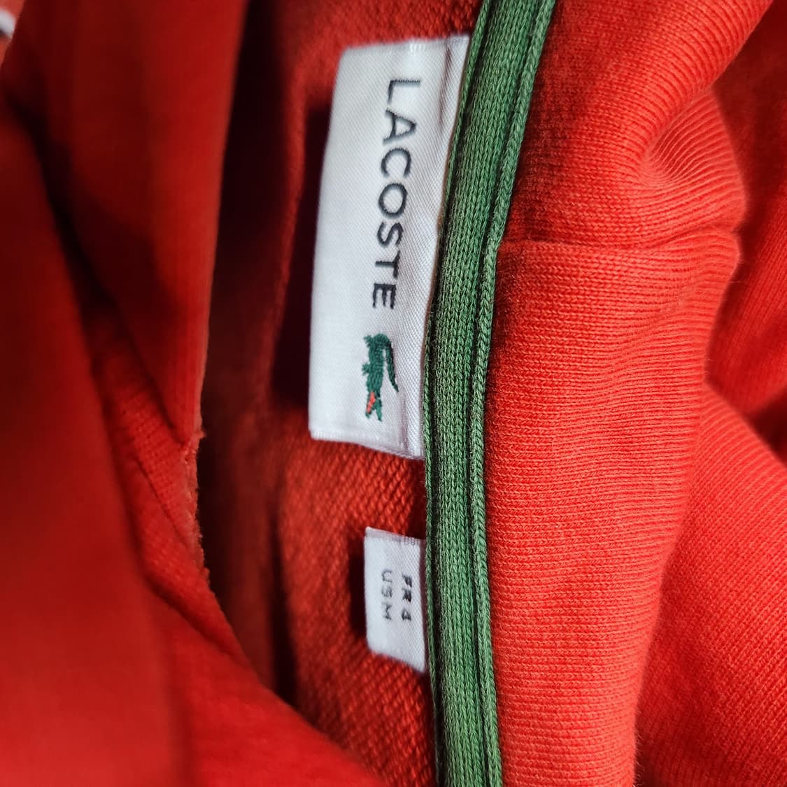 라코스테 빅로고 자수 후드티 M(M)남여공용 상품이미지4