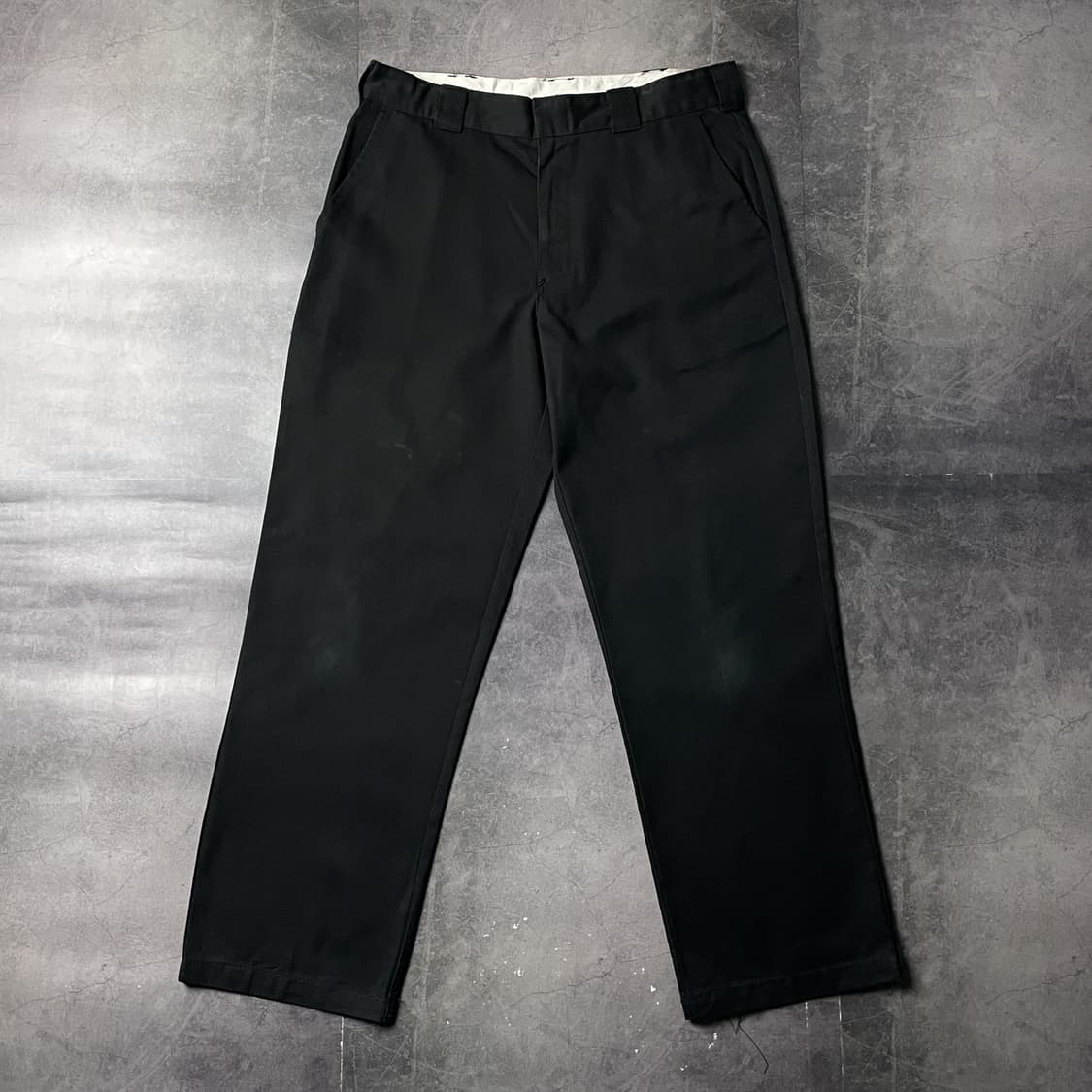 DICKIES 디키즈 빈티지 블랙 워크 팬츠 A00964 상품이미지1