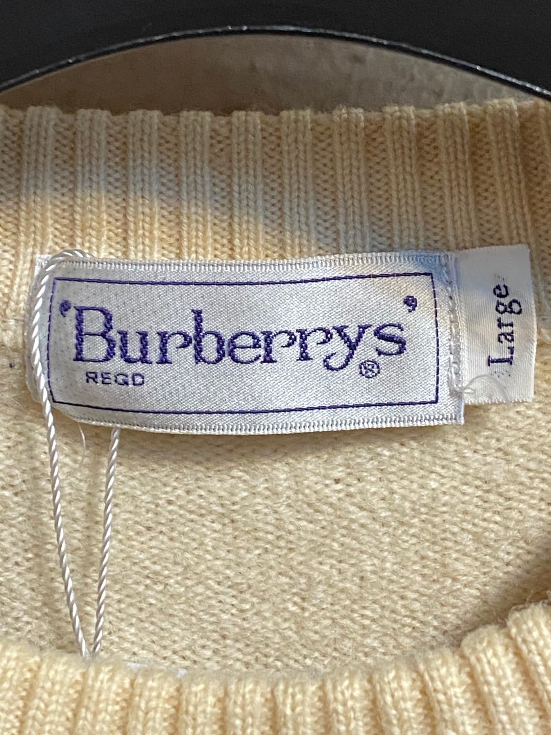 버버리 컬러 블럭 스웨터 상품이미지3