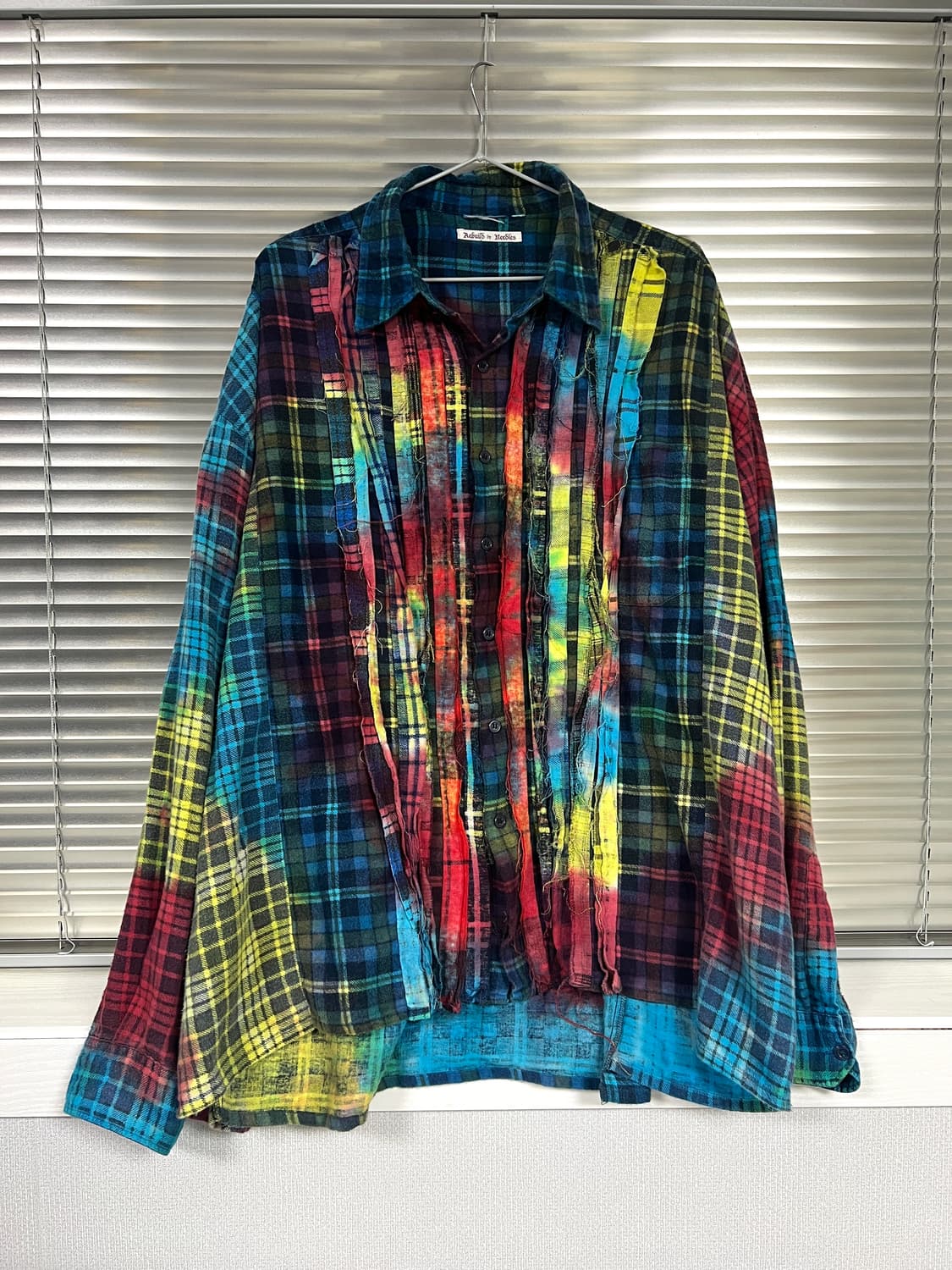 Rebuild By Needles-REMAKE FLANNEL SHIRT 상품이미지4